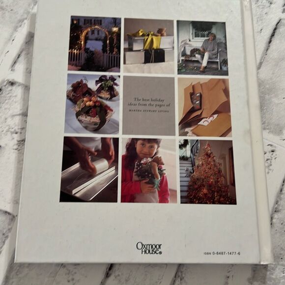 1995 Vintage MARTHA STEWART Living Handmade Christmas Best of Book EUC Hardcover - Picture 2 of 16